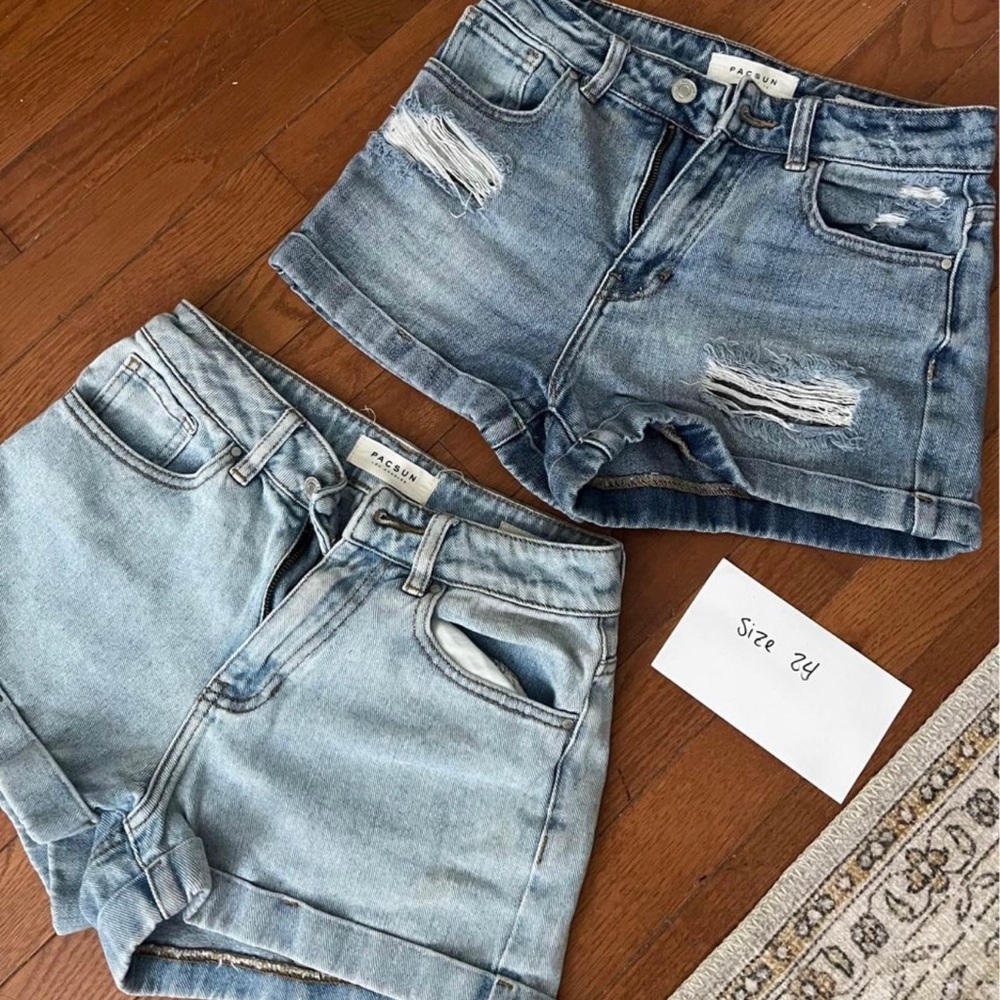 2 pairs pac sun shorts